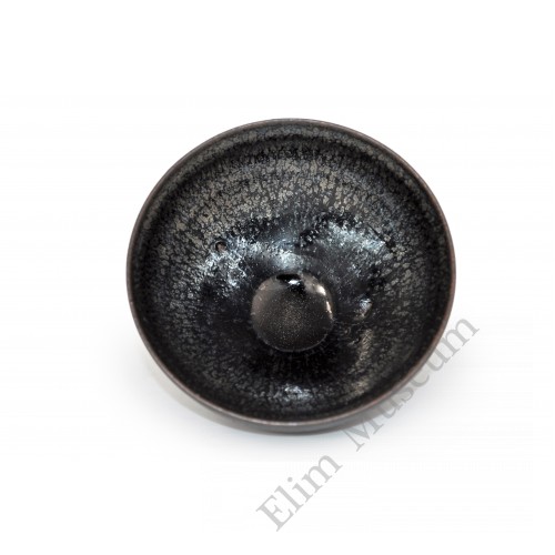 1528 A Jian-Ware black glaze oil-spots bowl